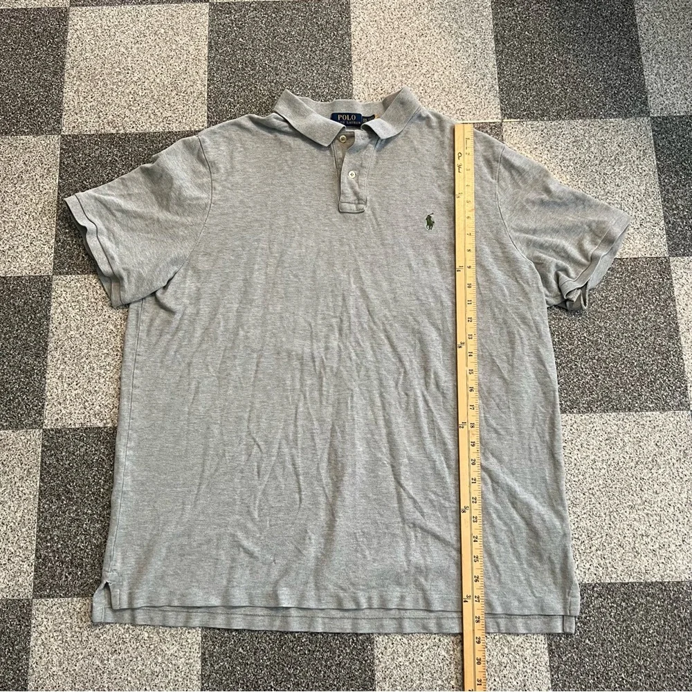 Polo by Ralph Lauren Light Gray Polo Shirt- XXL